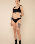 Culotte Cheeky NLT Noir - Ex - voto