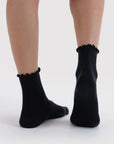 Deux paires de Chaussettes Lettuce Noires Baggu - Ex-voto