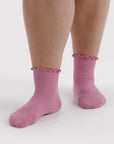 Deux paires de Chaussettes Lettuce Wild Plum & Cherry Baggu - Ex-voto