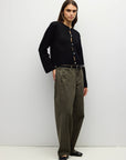Cardigan Morgan Noir All Row