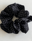 Élastique à Cheveux Chouchou en Satin à Pois Polka Dipped Shop - Ex-voto