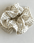 Élastique à Cheveux Chouchou en Satin à Pois Polka Dipped Shop - Ex-voto