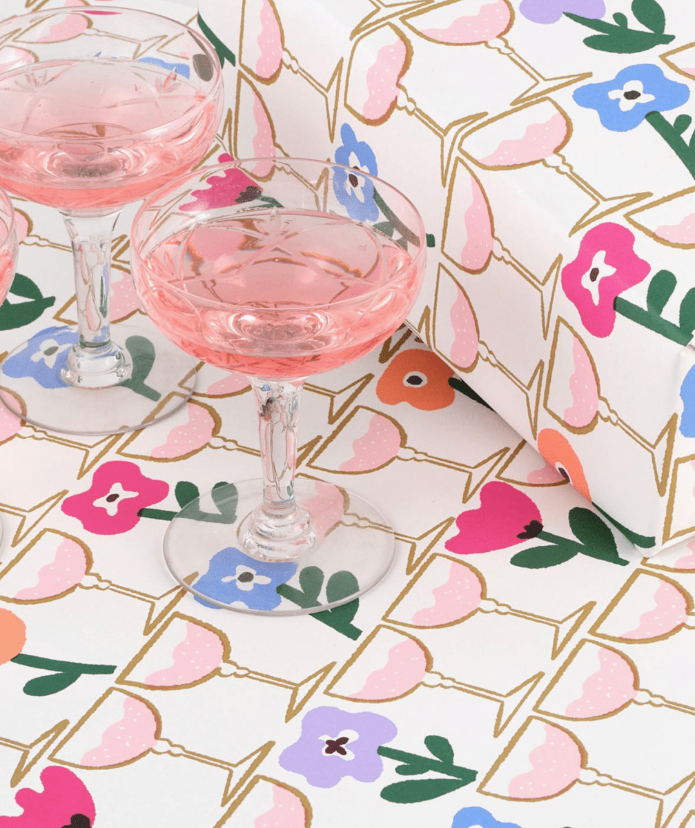 Emballage Champagne Glasses WRAP - Ex - voto