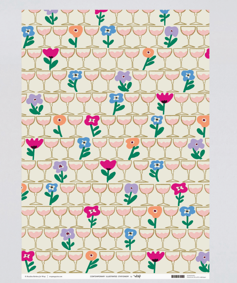 Emballage Champagne Glasses WRAP - Ex - voto