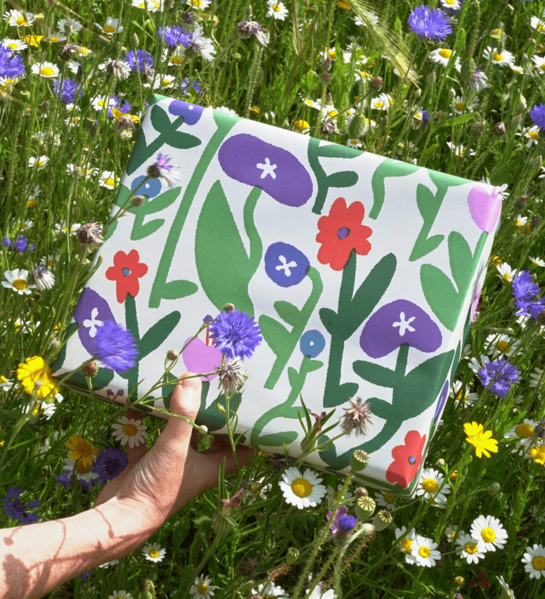 Emballage Flower Field WRAP - Ex - voto