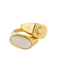 Ensemble de 2 Bagues Prism Pilgrim (Or ou Argent) - Ex - voto