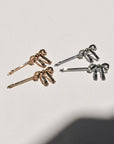 Ensemble de 2 Barrettes Bobby Pins Boucles Nar'sha Dorées - Ex - voto