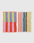 Ensemble de 2 serviettes à Mains Baggu Pool Stripe Mix - Ex - voto