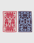 Ensemble de 2 serviettes à Mains Baggu Western - Ex - voto