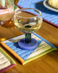 Ensemble de 4 Sous - Verres Quilt &Klevering - Ex - voto