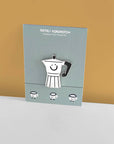 Épinglette Espresso Time Natali Koromoto - Ex - voto
