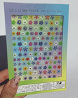 Feuille D'autocollants pour Ongles Florets Deco Beauty