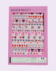 Feuille d’Autocollants pour ongles Deco Beauty - Ex - voto