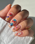 Feuille d’Autocollants pour ongles Deco Beauty - Fruits et légumes - Ex - voto