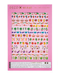Feuille d’Autocollants pour ongles Deco Beauty - Fruits et légumes - Ex - voto