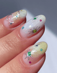 Feuille d'Autocollants pour ongles Deco Beauty Sparkle - Ex - voto