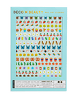 Feuille d'Autocollants pour ongles Deco Beauty Sunny Side Up - Ex - voto