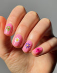 Feuille D'autocollants pour Ongles Florets Deco Beauty - Ex-voto