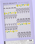 Feuille D'autocollants pour Ongles Polka Dots Deco Beauty - Ex-voto