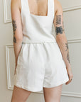 Skort Ivy Dailystory Blanc SOLDE - Vente Finale