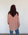 Foulard Pointelle Chocolat Things Between - Ex - voto