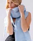 Foulard Stockholm Bleu Glacier Arctic Fox - Ex - voto