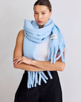 Foulard Stockholm Bleu Glacier Arctic Fox - Ex - voto
