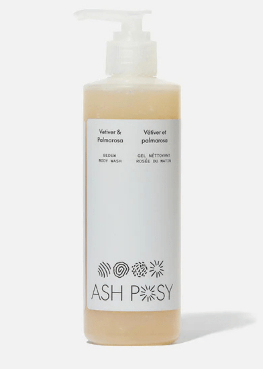 Gel Nettoyant Rosée Vetiver et Palmarosa Ash Posy - Ex - voto