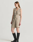 Gilet Eva Mod Ref Beige SOLDE - Vente Finale - Ex - voto