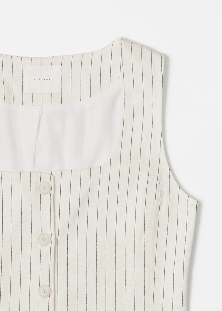 Gilet Frances All Row Ivoire SOLDE - Vente Finale - Ex - voto