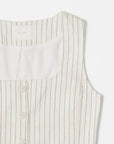 Gilet Frances All Row Ivoire SOLDE - Vente Finale - Ex - voto