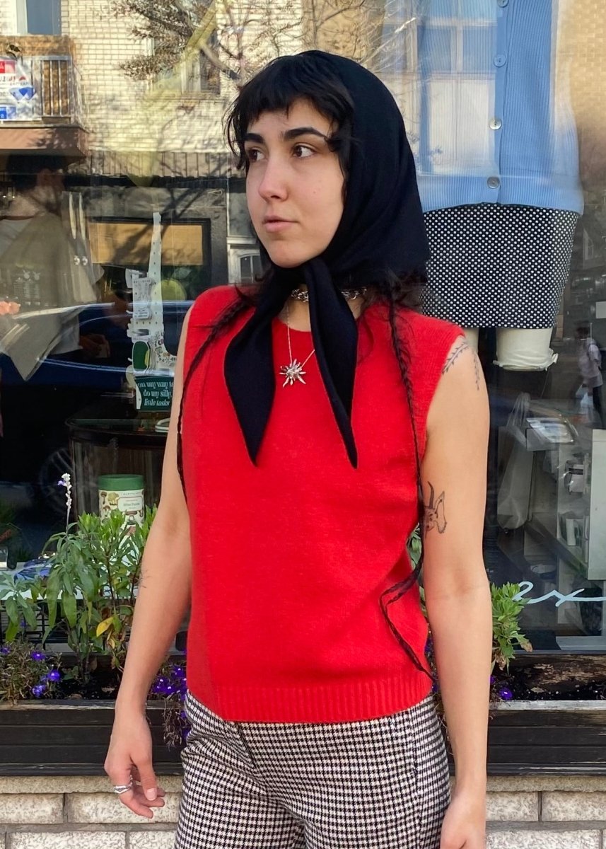 Gilet Kennedy Naïf Poppy - Ex - voto