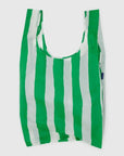 Grand Sac Réutilisable Baggu Green Painted Stripe - Ex - voto