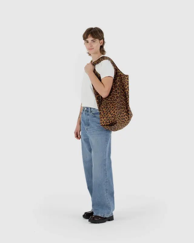 Grand Sac Réutilisable Baggu Léopard - Ex - voto