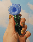 Grande Pipe Fleur Bleue A Shop of Things - Ex - voto