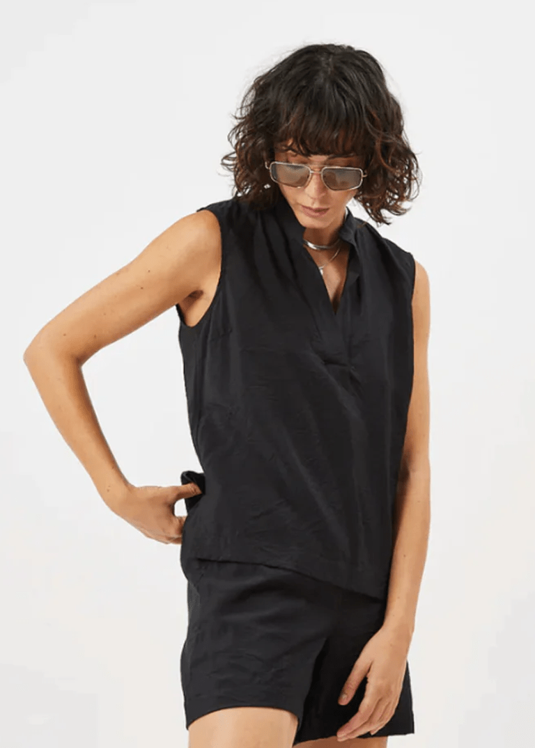 Haut Bolino Noir Minimum - SOLDE - Vente Finale - Ex - voto