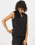 Haut Bolino Noir Minimum - SOLDE - Vente Finale - Ex - voto