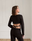 Haut Ella Noir Dailystory SOLDE - Vente finale - Ex - voto