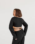 Haut Ella Noir Dailystory SOLDE - Vente finale - Ex - voto