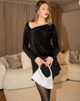 Haut Hailey Noir Dailystory SOLDE - Vente finale - Ex - voto