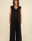 Haut Helena Lin Noir et Blanc NLT SOLDE - Vente Finale - Ex - voto