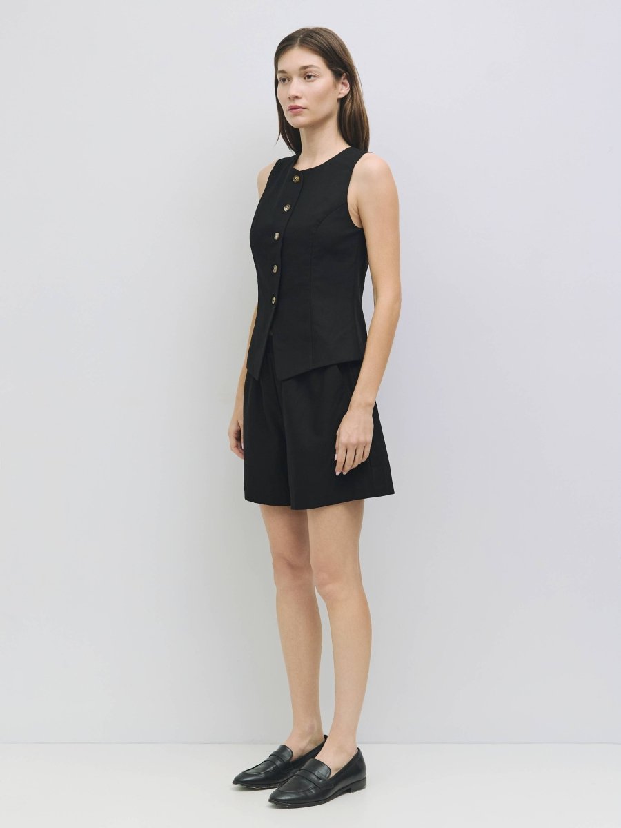 Haut Justine Noir Mod Ref - Ex - voto