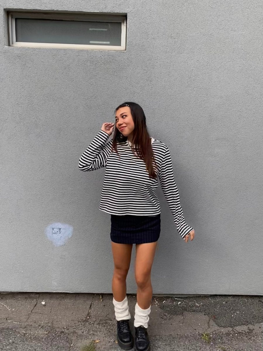 Haut Kathleen Mod Ref Noir et Blanc - Ex - voto