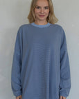 Haut Levi Rayures Bleues Things Between - Ex-voto
