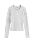 Haut Lua Pointelle Gris Damson Madder - Ex - voto