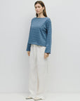 Haut Moore All Row Bleu - Ex - voto