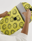 Housse pour ordinateur 16po Baggu Happy Yellow - Ex - voto