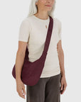 Sac Croissant Medium Baggu Mahogany