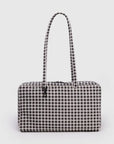 Baggu Gingham Black and White Medium Bowler Bag