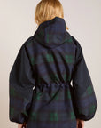 Imperméable Liu Damson Madder Carreaux Marine - Ex - voto